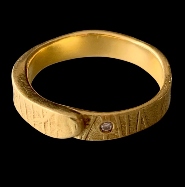 Arte . IMPORTANTE PULSEIRA ITALIANA EM OURO 18K em ouro 18k (7 foto 1
