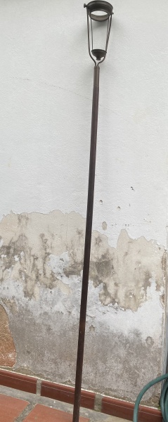 Joias . ANTIGA TALHA  EM MADEIRA  ESCULPIDA COM POLICROMIA DOUR foto 2