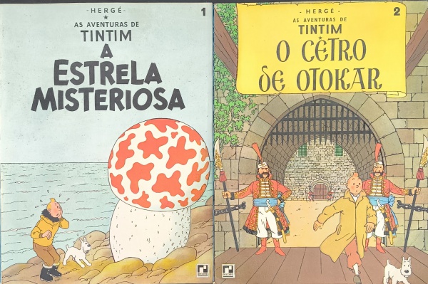 Joias . Hqs Tintim RECORD | HQ antiga, com marcas naturais do tempo, podendo incluir ...