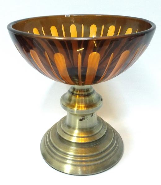 Joias . Par de grandes pinhas gota, estilo art deco, em cristal foto 2