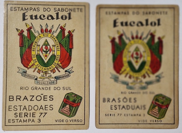 Joias . "Eucalol: Bandeiras" - 21 estampas com temas se foto 2