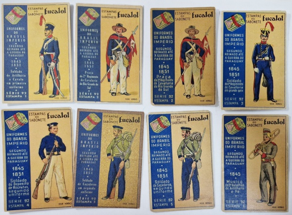 Joias . "Eucalol: Bandeiras" - 21 estampas com temas se foto 4