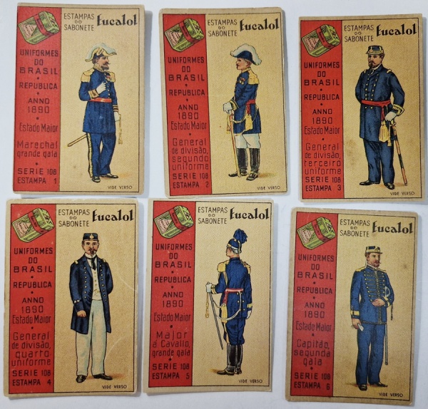 Joias . "Eucalol: Bandeiras" - 21 estampas com temas se foto 6