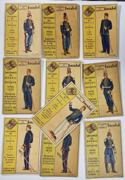 Joias . "Eucalol: Bandeiras" - 21 estampas com temas se foto 7