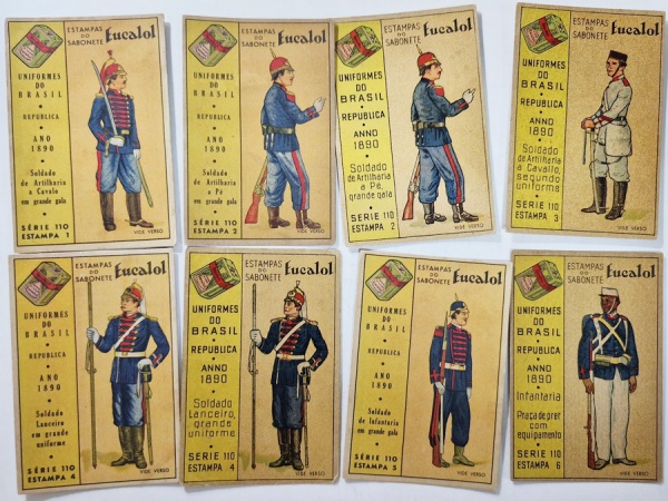 Joias . "Eucalol: Bandeiras" - 21 estampas com temas se foto 8