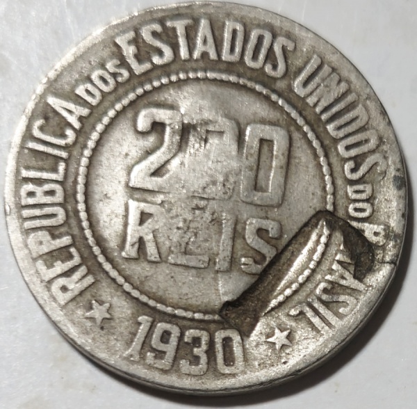 Joias . Brasil - Saco Lacrado com 1000 moedas de 1 centavo ano foto 3
