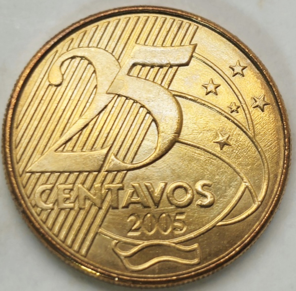 Joias . Brasil - Saco Lacrado com 1000 moedas de 1 centavo ano foto 7