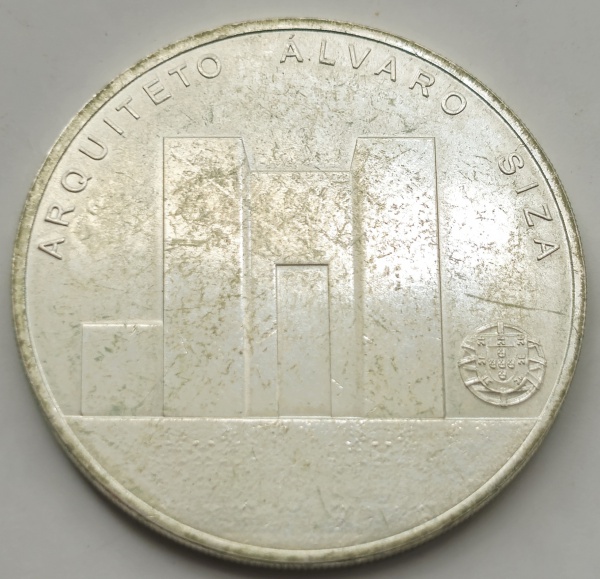 Portugal/"Arquitetura" - Moeda de Prata comemorativa ano 2017. Peso: ...