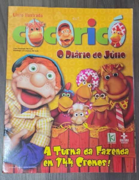 Joias . álbum de figurinhas colecionável chamado "Cocoricó - O Diário do ...