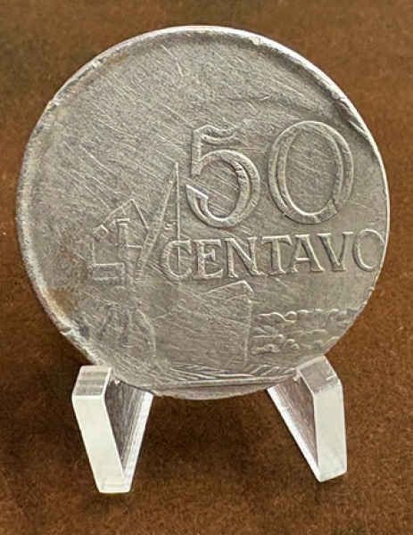 Joias . MOEDA DO BRASIL 2000 RÉIS 1851 PRATA 0.917 25,5g. foto 3
