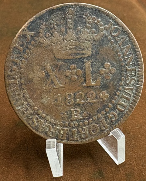 Joias . MOEDA DO BRASIL 2000 RÉIS 1851 PRATA 0.917 25,5g. foto 4