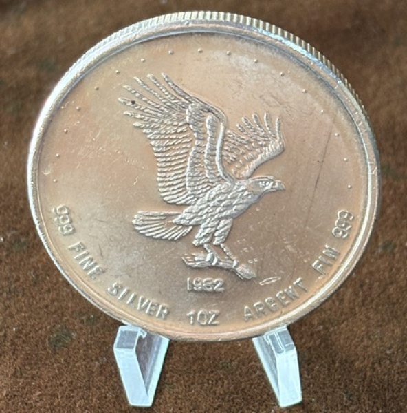 USA - 1 OZ PRATA 0.999 31.1g.