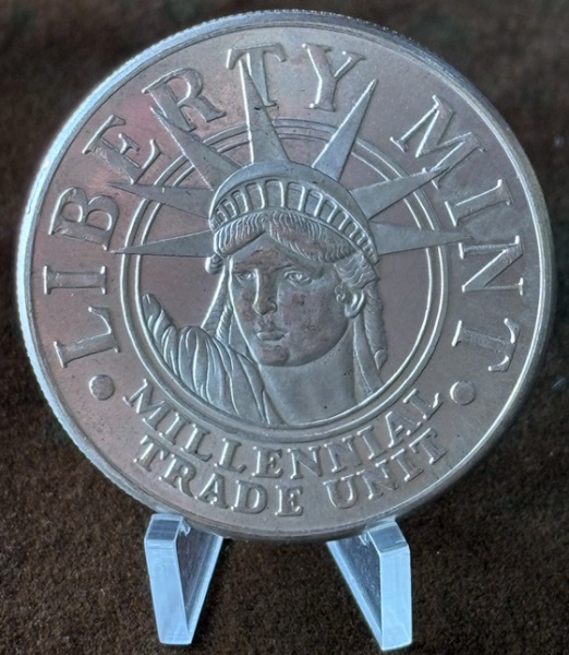 Joias . USA - 1 OZ PRATA 0.999 31.1g. foto 3