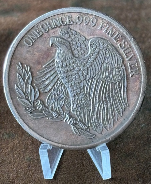 Joias . USA - 1 OZ PRATA 0.999 31.1g. foto 4