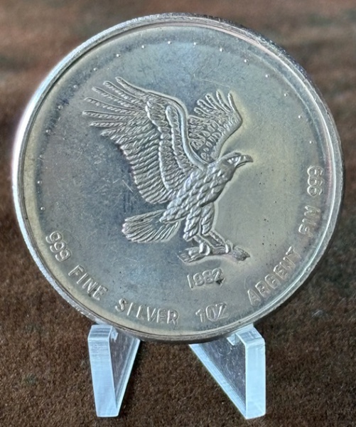 Joias . USA - 1 OZ PRATA 0.999 31.1g. foto 5