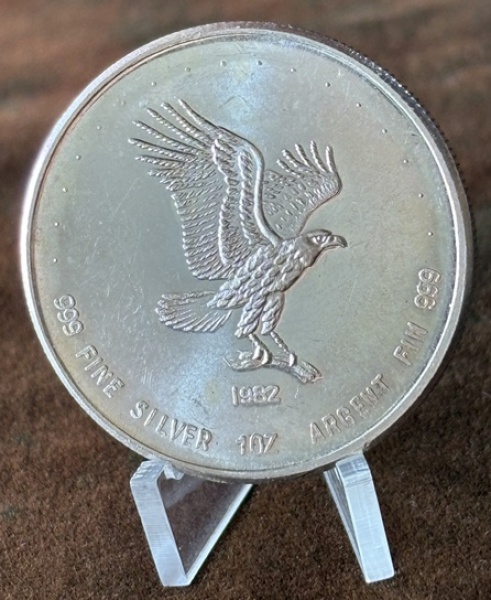 Joias . USA - 1 OZ PRATA 0.999 31.1g. foto 8