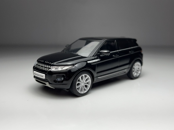 Range Rover Evoque Preto - Ixo Escala 1/43 miniatura em