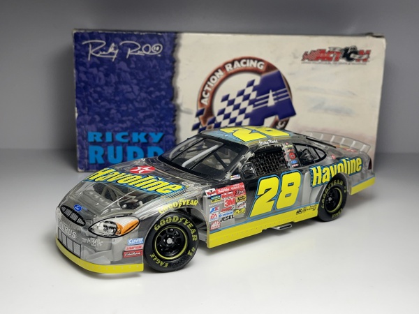Ricky Rudd 2002 2002 Ford Taurus #28 Havoline Ricky Rudd Transparente N
