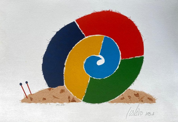 2137 GUSTAVO ROSA - SERIGRAFIA - NÚMERO DE SÉRIE: 194/200 - TIPO DA ASSINATURA: FEITA A MÃO - TAMANHO DA OBRA: 50X36 - TAMANHO DA OBRA COM MOLDURA: NÃO POSSUI MOLDURA - 