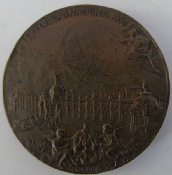 Joias . Medalha em Bronze ,Museu Mariano Procopio centenario de foto 1