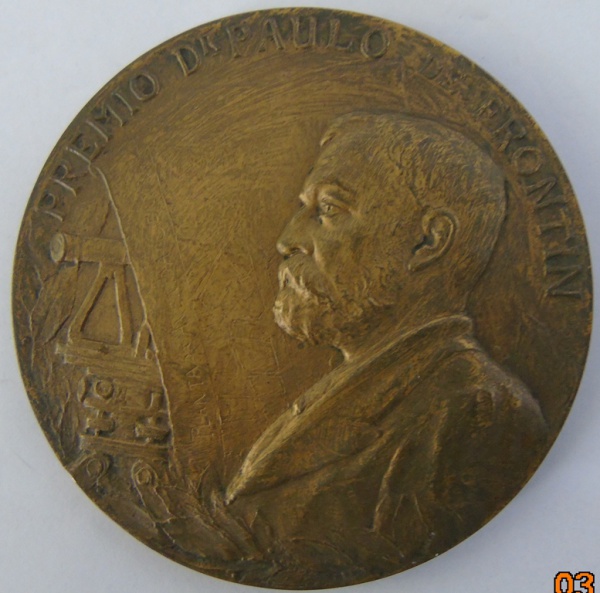 Joias . Medalha em Bronze ,Museu Mariano Procopio centenario de foto 2