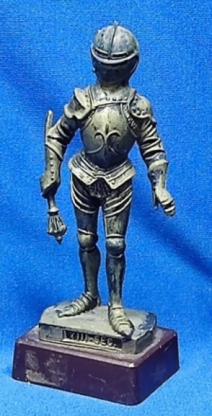 Arte . 2 - VINTAGE - MINIATURA - DIECAST - GUERREIRO  ESPARTAN foto 2