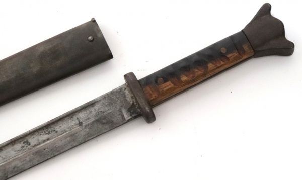 Arte . 19 - BAIONETA MAUSER ERSATZ,  COMPRIMENTO TOTAL 42,3 CM foto 2