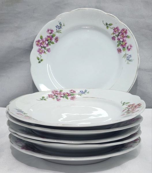 Joias . Conjunto com 10 Pratos Ingleses J&G Meakin Sol  Art Déc foto 3