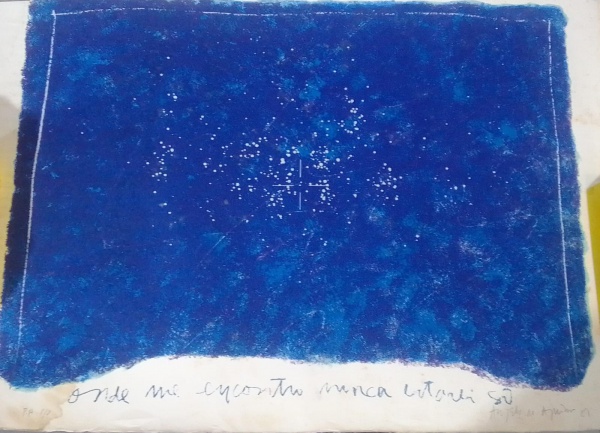 Joias . GRAVURA de ÂNGELO DE AQUINO, 1989, PROVA DO ARTISTA 8/8. BOM ESTADO, COM ...