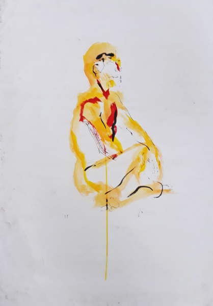 Arte . GM002, DACOSTA, ÓLEO SOBRE TELA, "CONSTRUÇÃO", foto 1