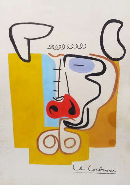 Arte . GM007, J. GUINLE, ÓLEO SOBRE TELA, ABSTRATO, MEDINDO 70 foto 8