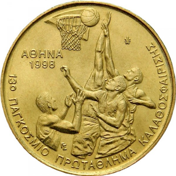 Joias . GRECIA,  1998,  100 DRACMAS,  FC foto 2
