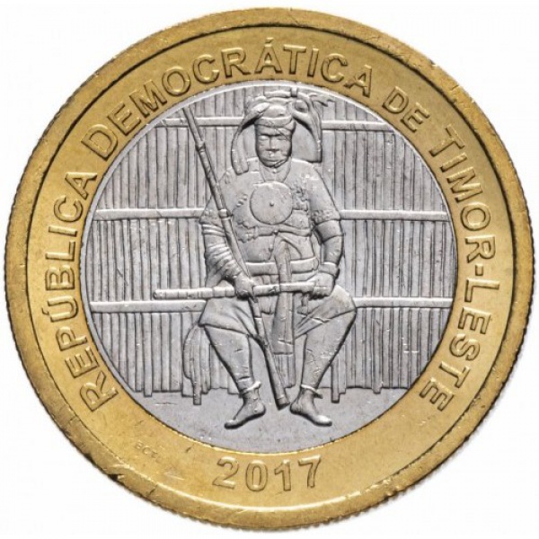 Joias . TIMOR LESTE,  2017,  200 CENTAVOS,  FC foto 1