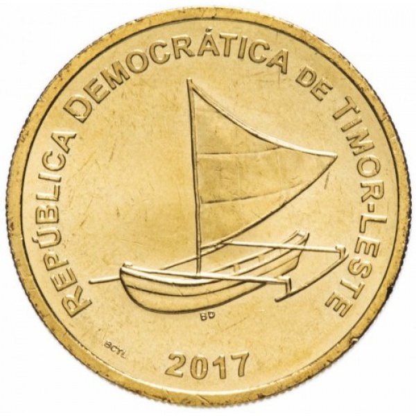 Joias . TIMOR LESTE,  2017,  200 CENTAVOS,  FC foto 3