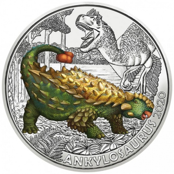 Joias . AUSTRIA.  3 EUROS.  2023.  TUBARÃO DORMINHOCO..  UNC. foto 4
