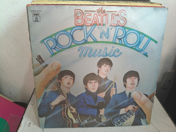 Joias . LP The Beatles - Rock n Roll Music. Duplo, capa e discos VG+, sem encarte