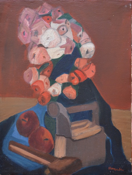 Arte . Belmiro de Almeida, Paisagem - óleo sobre cartão - med. foto 4