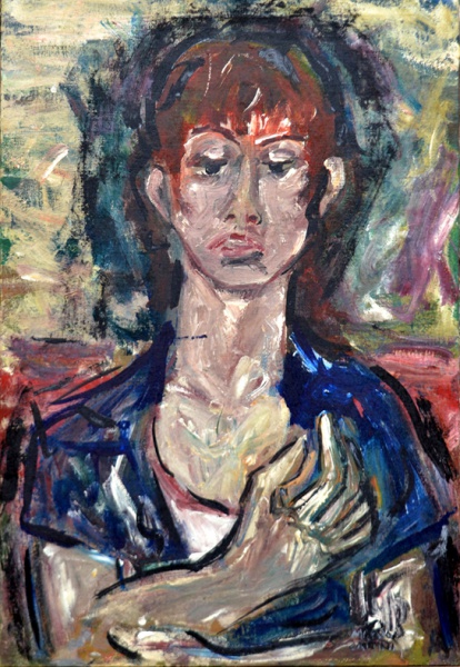 Arte . Milton Dacosta, Figura e Pássaro - óleo sobre tela - me foto 6
