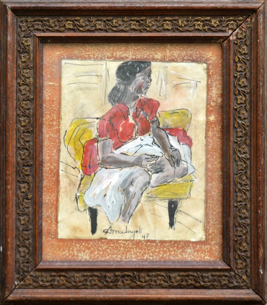 Arte . Karl Ernest Papf, Orquídeas - óleo sobre tela - datado foto 4