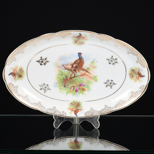Joias . PORCELANA, um (1) açucareiro com tampa, ornamentação po foto 1