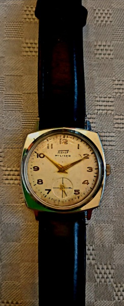 Relogios . Tissot Teardrops Lugs Militar Corda Manual. Raríssimo r foto 2