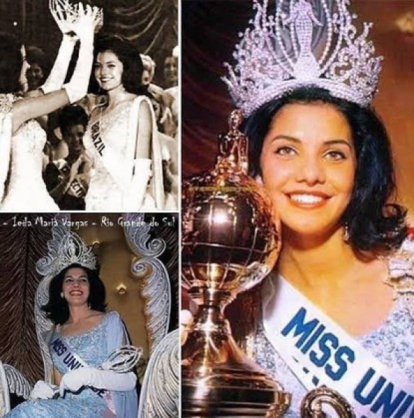 Joias . Ieda Maria Vargas Athanásio foi uma rainha da beleza brasileira, Miss Brasil e ...