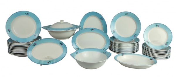 Joias . Aparelho de jantar em porcelana japonesa, com marca da foto 7