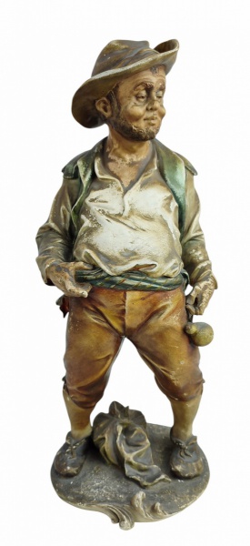 Joias . Henryk Kossowski (Polônia, 1855-1921) - Escultura em pe foto 3