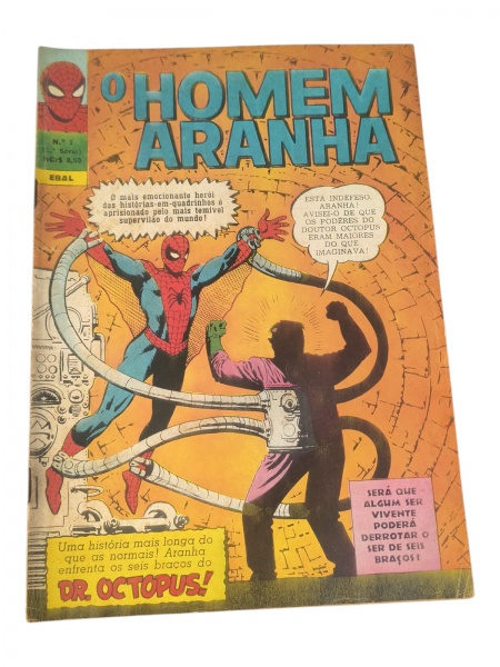 Joias . O Homem Aranha (No. 1 - 1a. Série - 1969); Editora Ebal foto 2