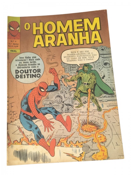 Joias . O Homem Aranha (No. 1 - 1a. Série - 1969); Editora Ebal foto 3