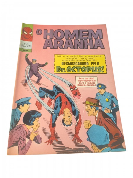 Joias . O Homem Aranha (No. 1 - 1a. Série - 1969); Editora Ebal foto 7