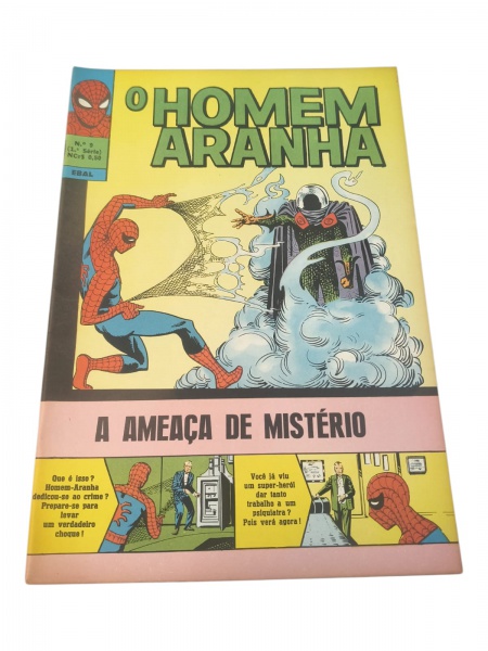 Joias . O Homem Aranha (No. 1 - 1a. Série - 1969); Editora Ebal foto 8