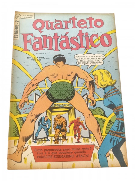 Joias . Quarteto Fantástico - Estreia! (No. 1 - 1a. Série - 197 foto 1