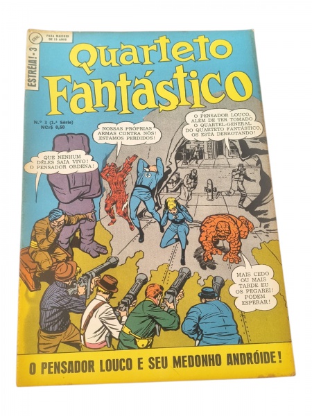 Joias . Quarteto Fantástico - Estreia! (No. 1 - 1a. Série - 197 foto 2